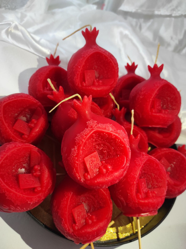 شمع انار شب یلدا